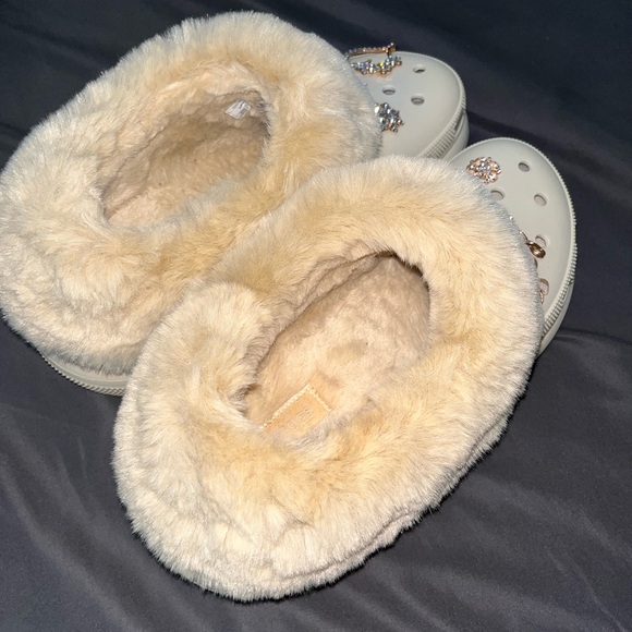 Never Worn CROCS Furever Crush Clogs with Rhinestone Jibbitz - Picture 7 of 8